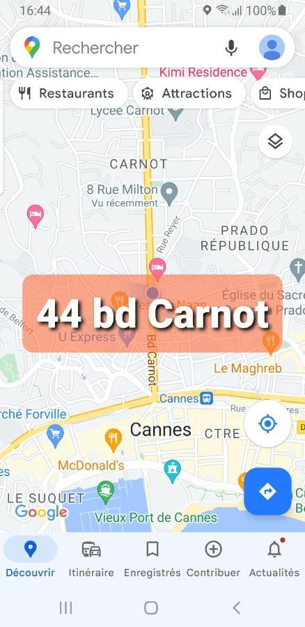 Cannes Carnot 1 Exterior photo